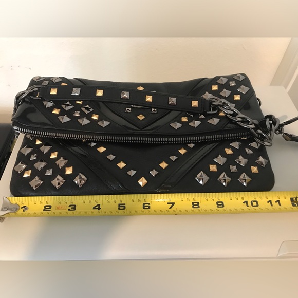 MCM Visetos Satchel Studded. - Picture 5 of 15